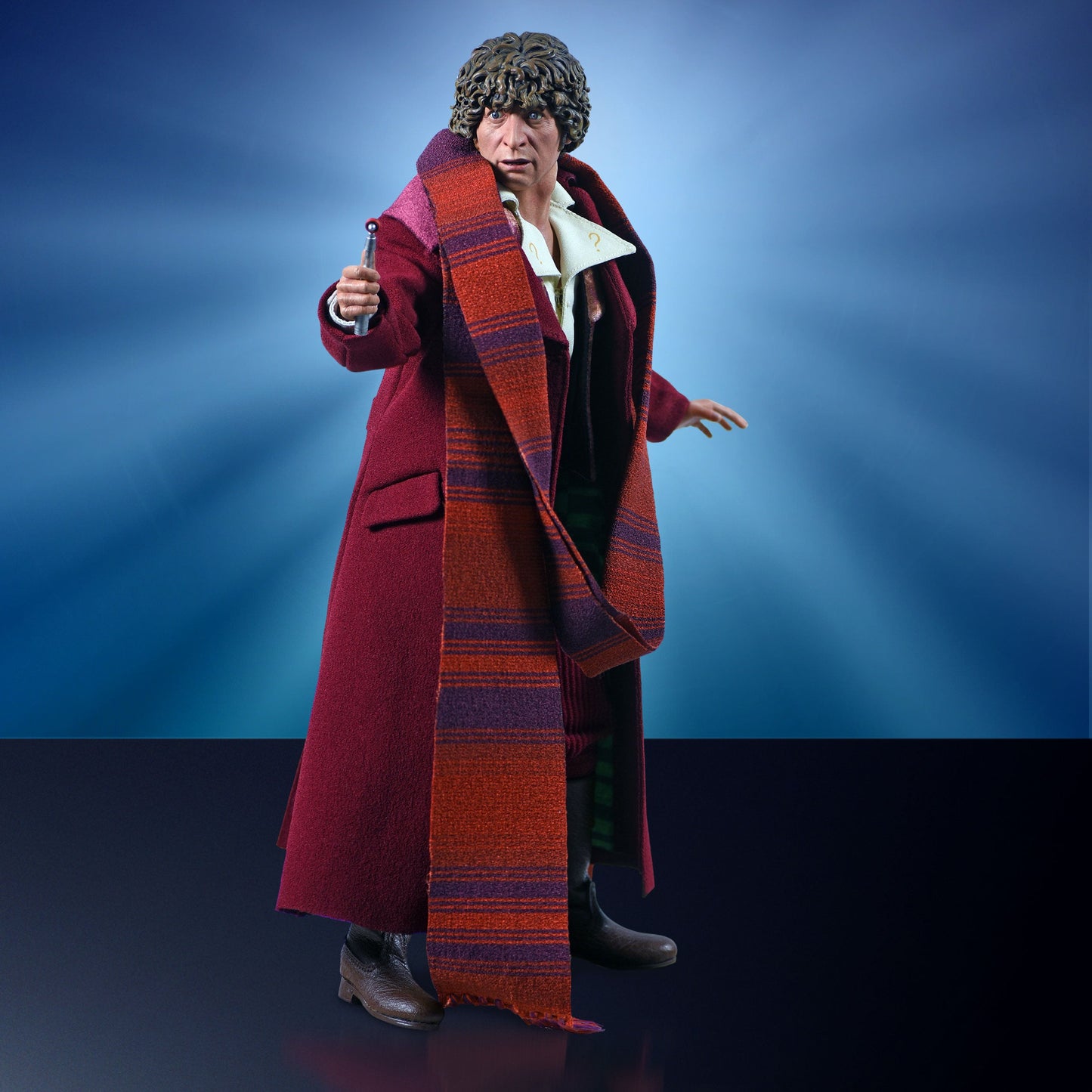 SIGNED Fourth Doctor One Sixth Scale Collector Figure