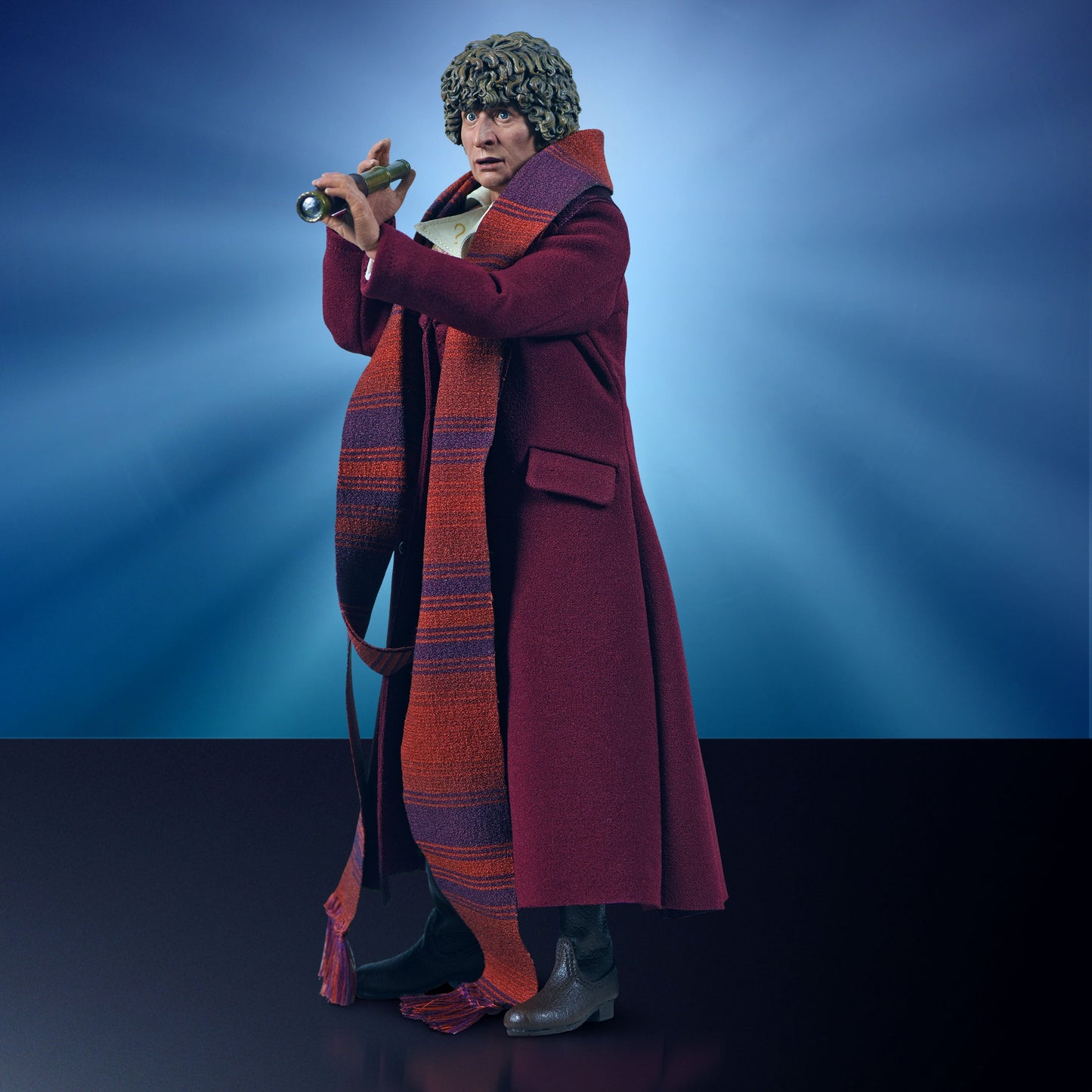 SIGNED Fourth Doctor One Sixth Scale Collector Figure