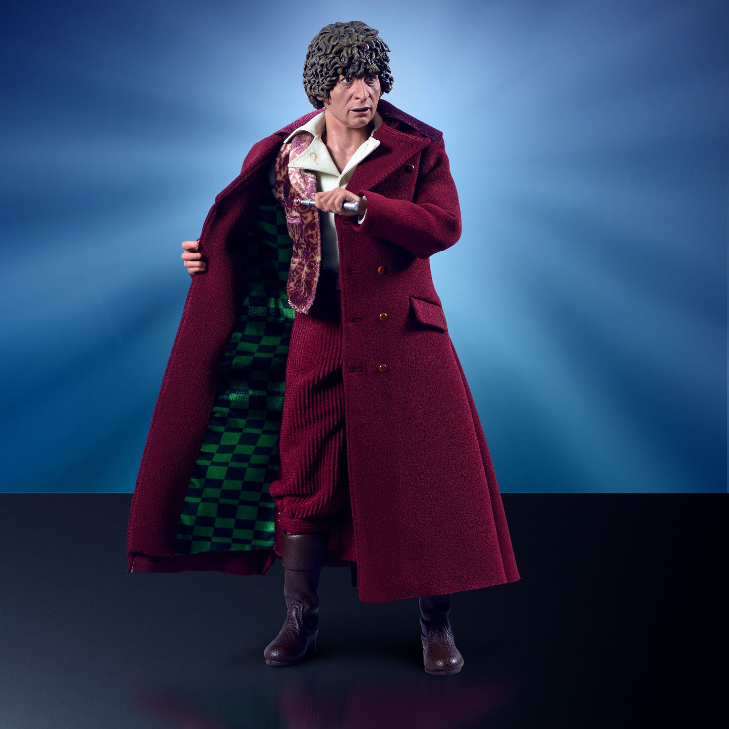 SIGNED Fourth Doctor One Sixth Scale Collector Figure