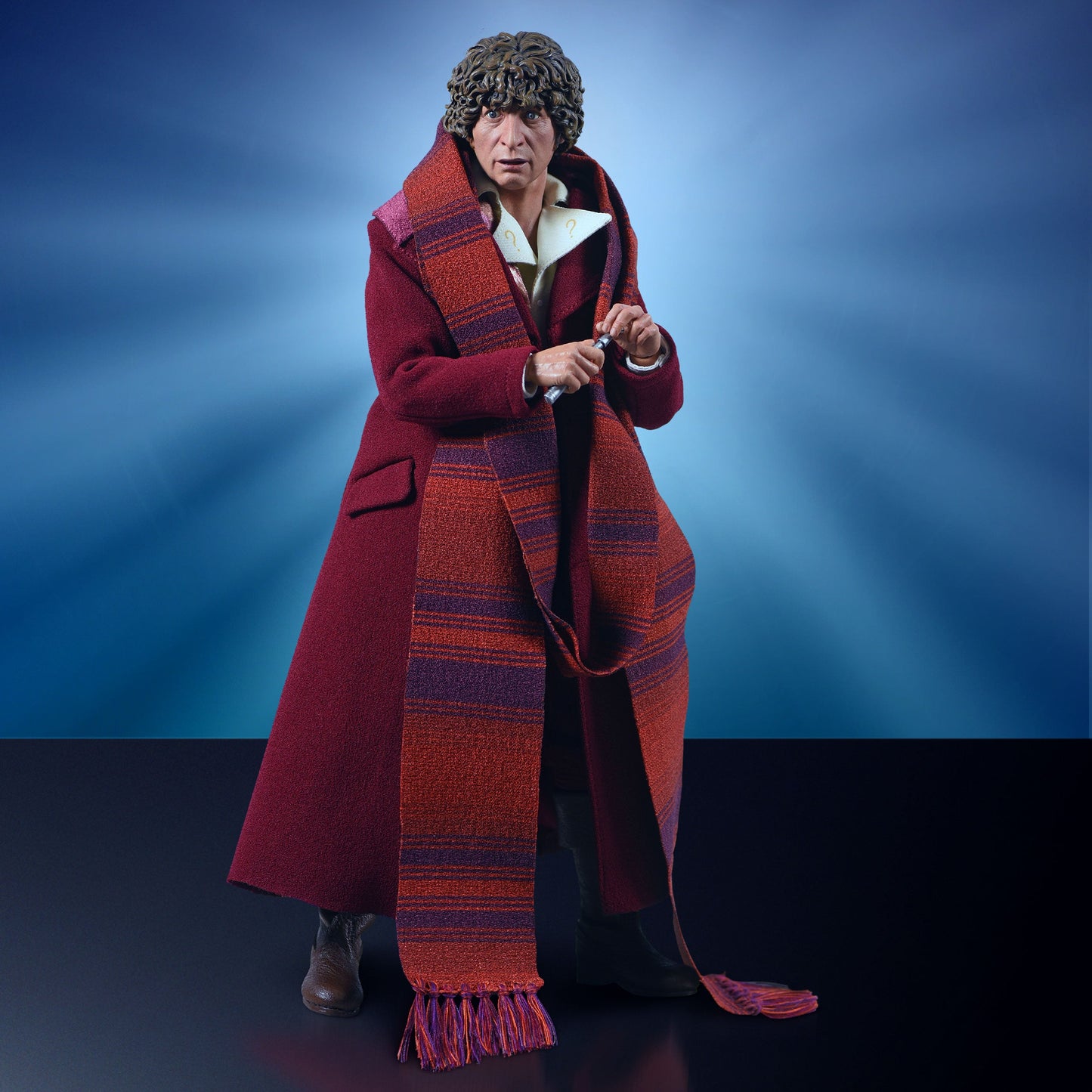 SIGNED Fourth Doctor One Sixth Scale Collector Figure