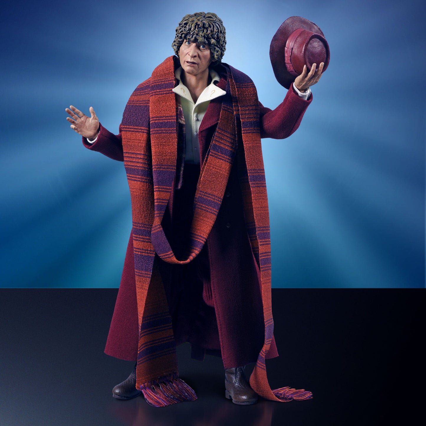 SIGNED Fourth Doctor One Sixth Scale Collector Figure