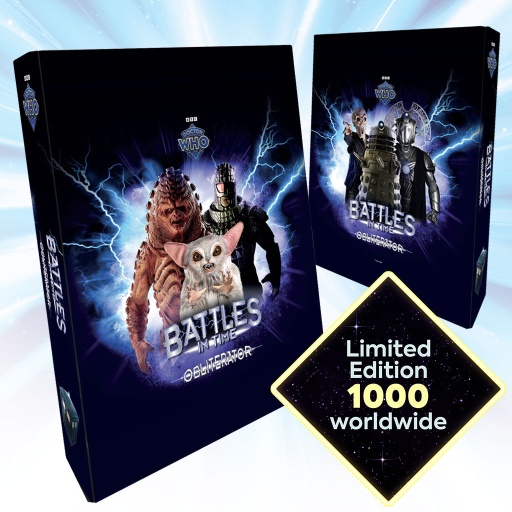 Doctor Who Battles in Time: Obliterator 2026 Limited Edition Binder