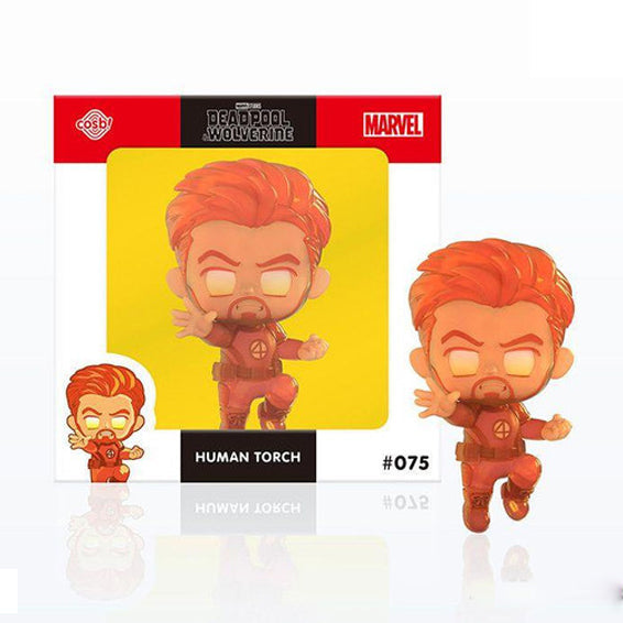 Hot Toys Cosbi Marvel Human Torch #075 – Deadpool & Wolverine Collectible Figure