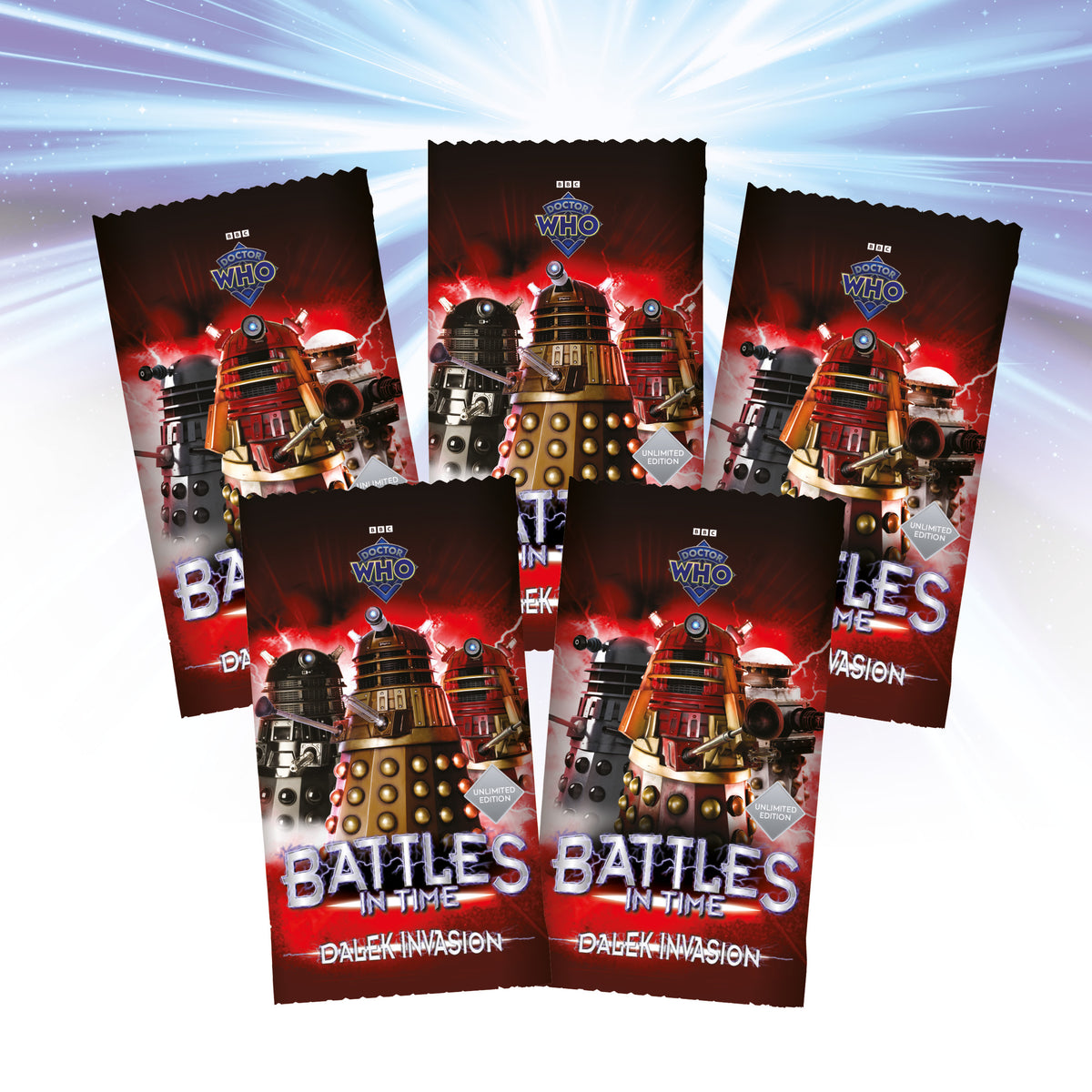 Doctor Who Battles in Time: Dalek Invasion Unlimited Edition Case of Six Boosters