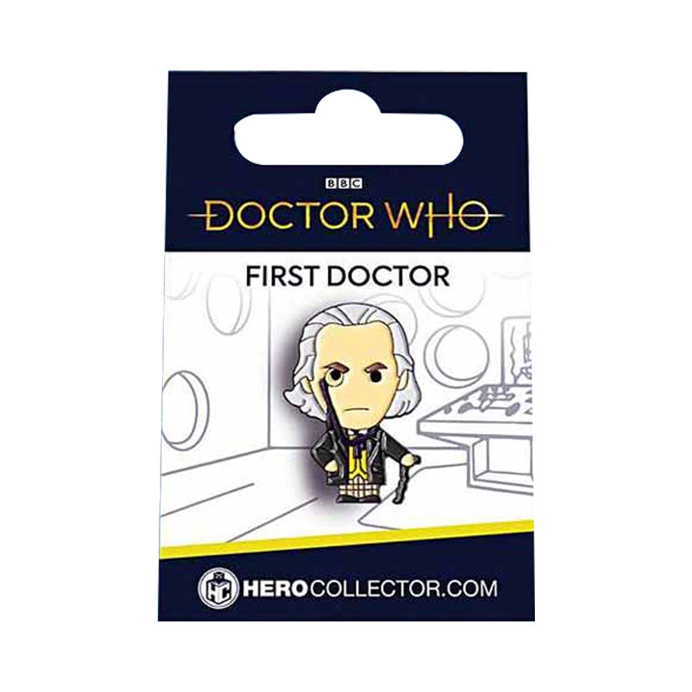 Dr Who Pin Badge First Doctor (W Hartnell)