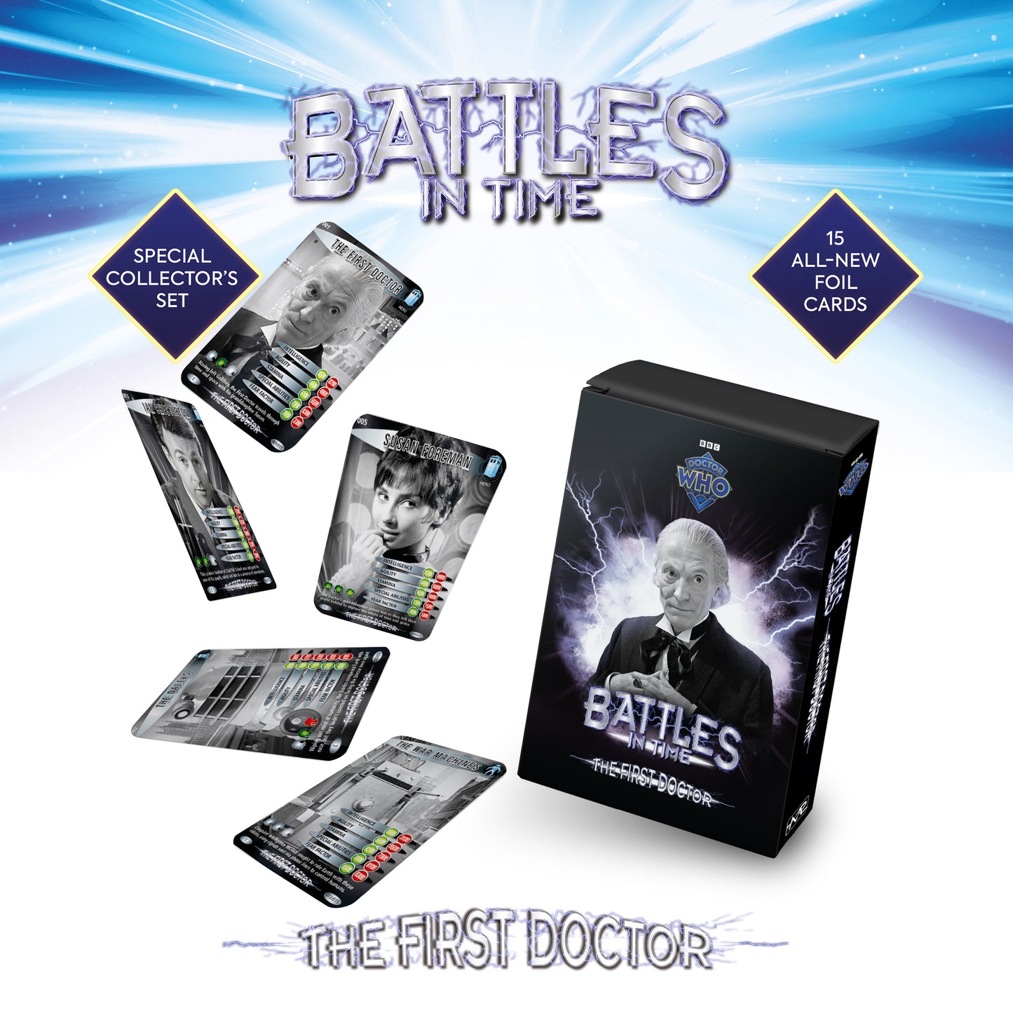 Battles in Time The First Doctor Limited Edition Collector's set