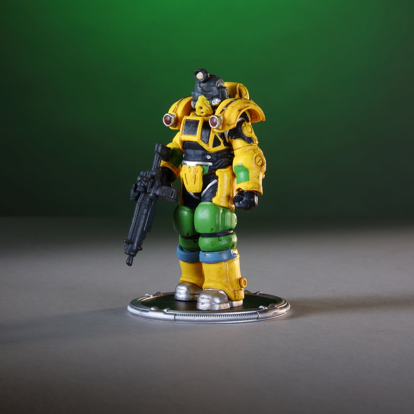 Fallout Excavator and Vault Boy (Gun) Mini Figure Set