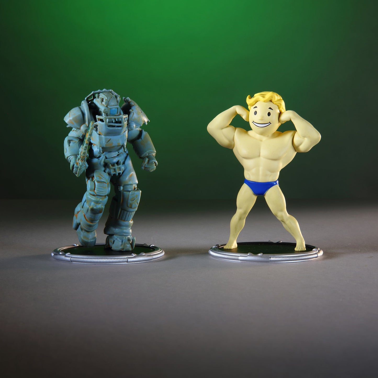 Fallout Raider and Vault Boy (Strong) Mini Figure Set