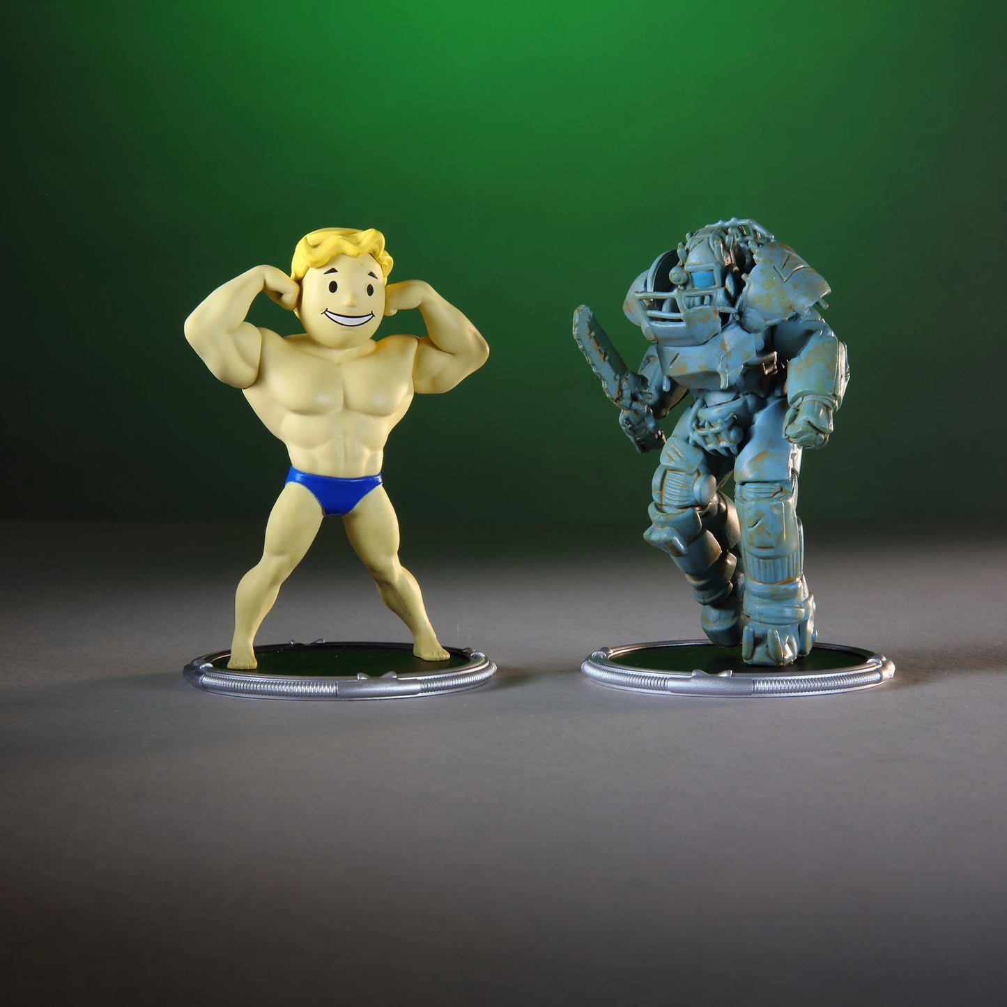 Fallout Raider and Vault Boy (Strong) Mini Figure Set