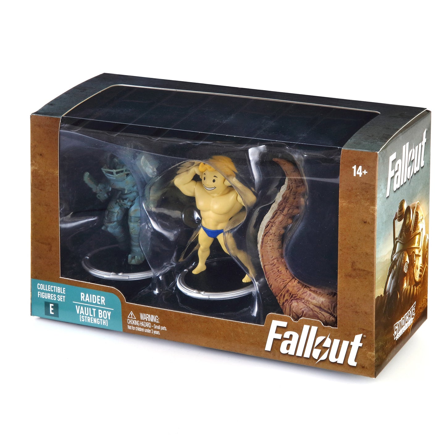 Fallout Raider and Vault Boy (Strong) Mini Figure Set
