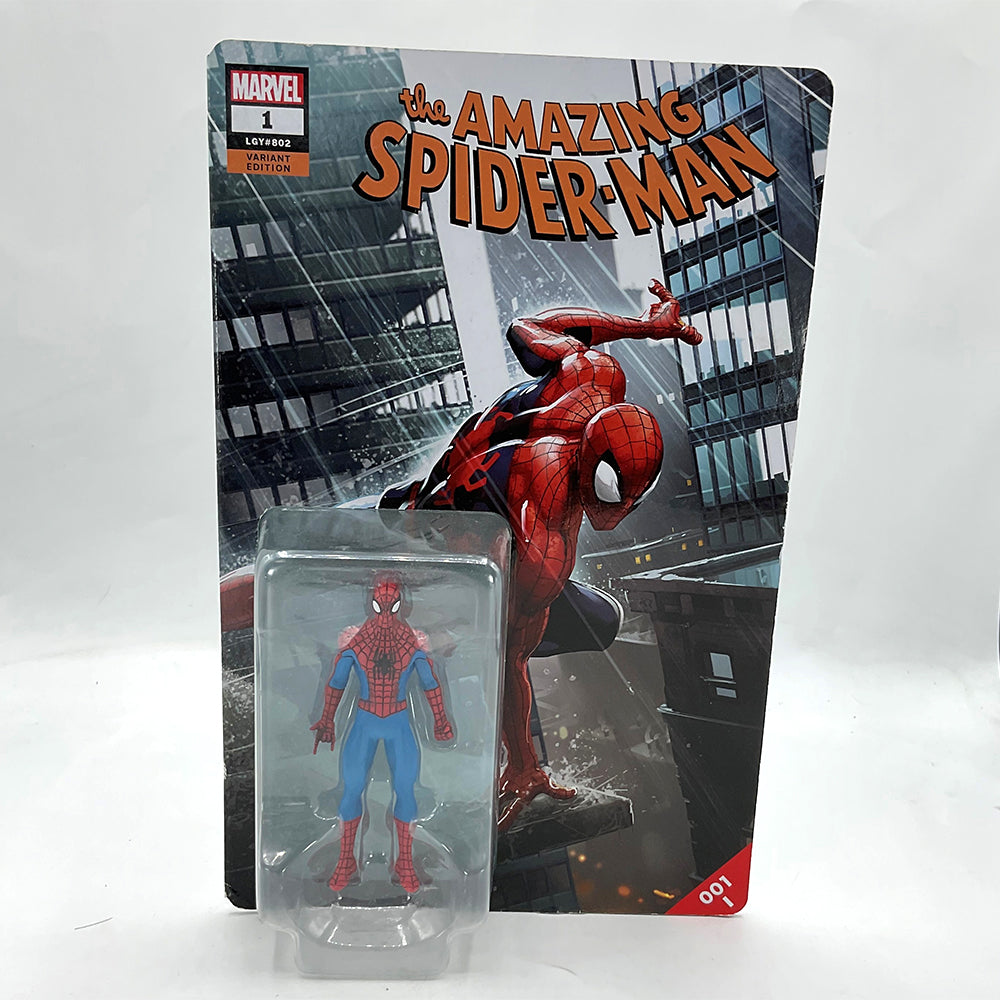 Hot Toys Pocket Cover Marvel #001 Spider-Man (Cover I) Collectible Figure