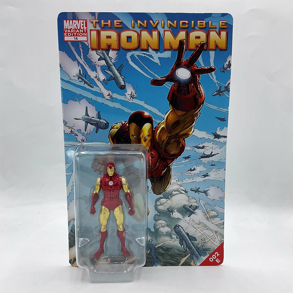 Hot Toys Pocket Cover Marvel #002 Iron Man Mark IV (Cover E) Collectible Figure