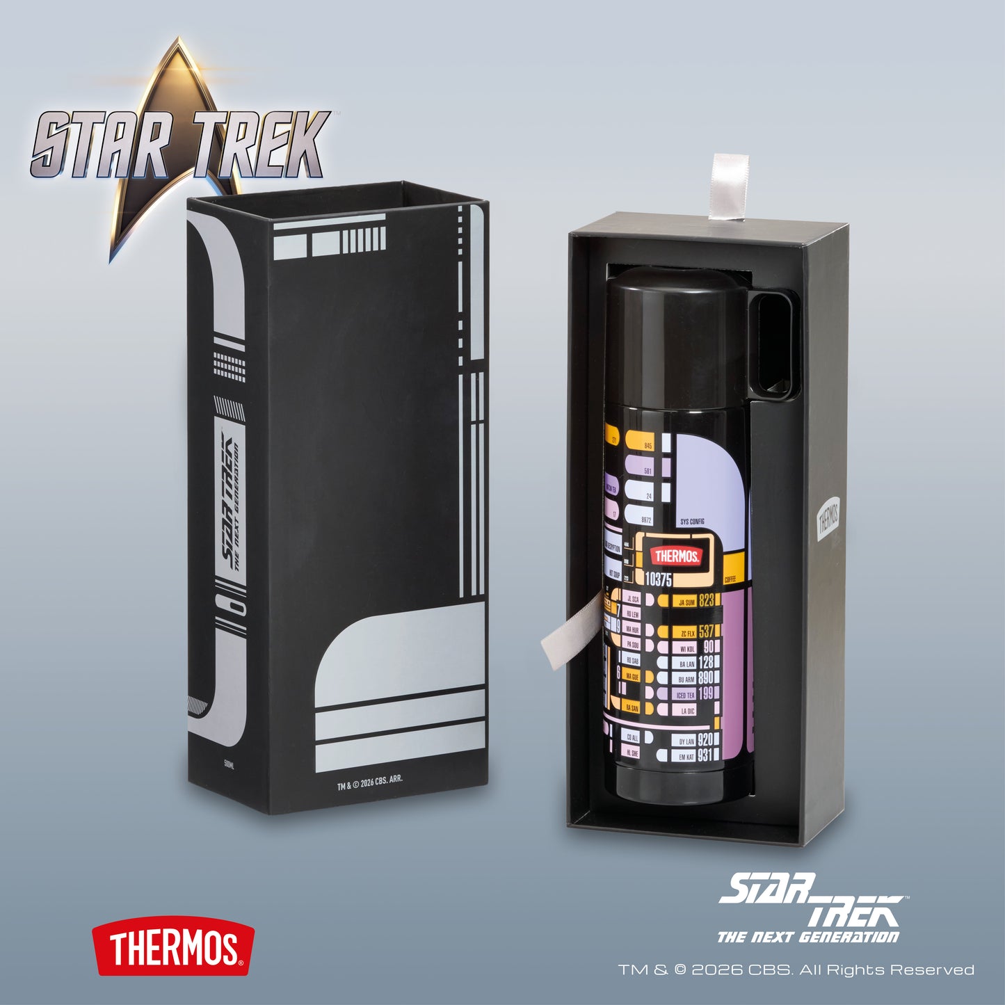 Star Trek LCARS Thermos Special Edition Flask