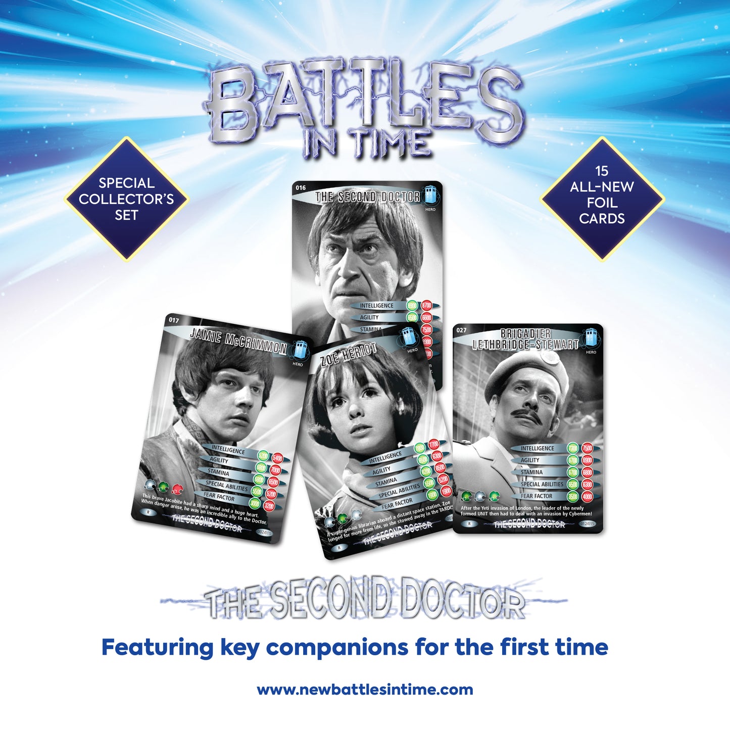 Battles in Time The Second Doctor Limited Edition Collector's Set