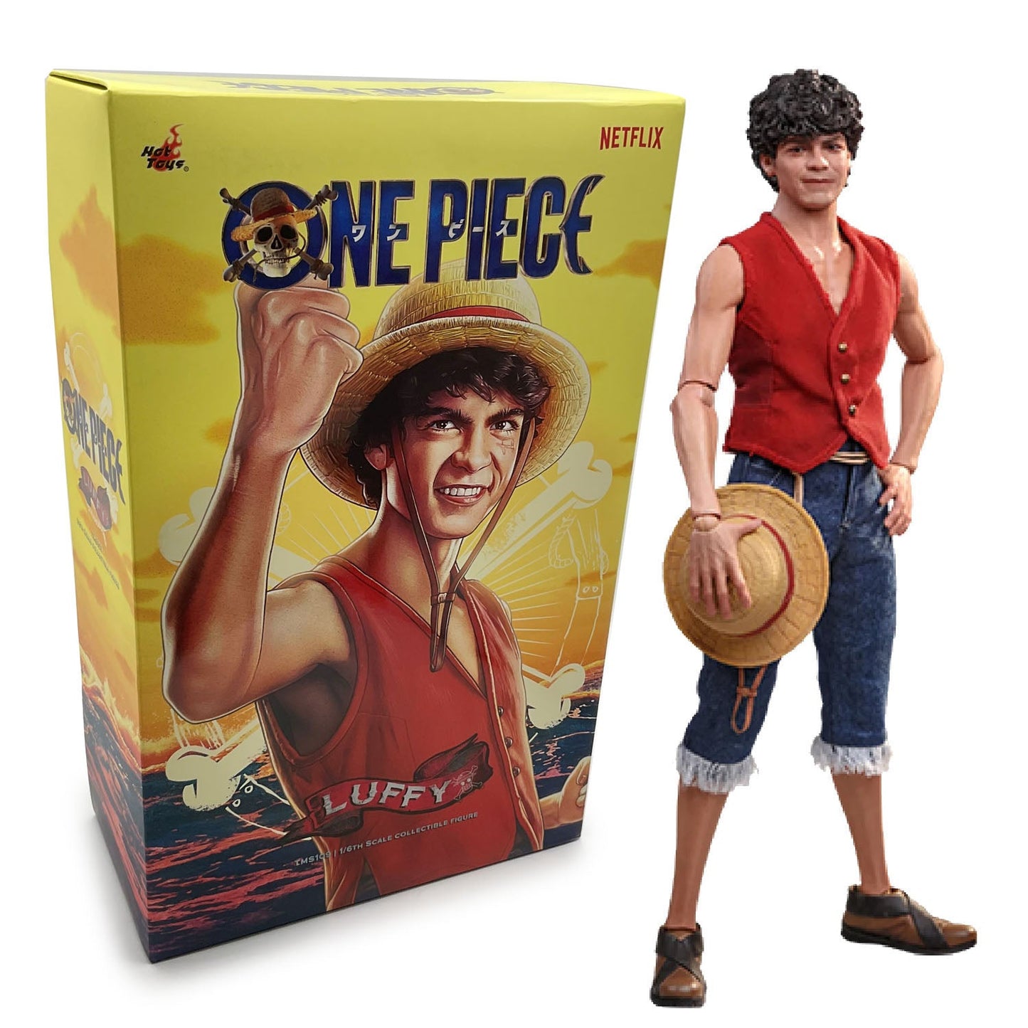 Hot Toys TMS109 Monkey D. Luffy 1/6 Scale Figure – Netflix One Piece