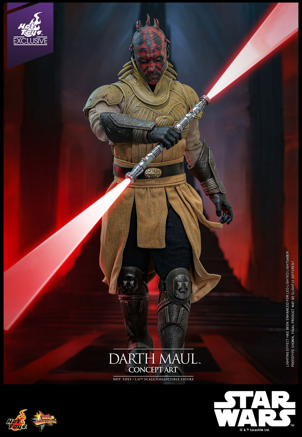 Star Wars Episode I The Phantom Menace - Darth Maul (Concept Art) 1/6 Scale Figure