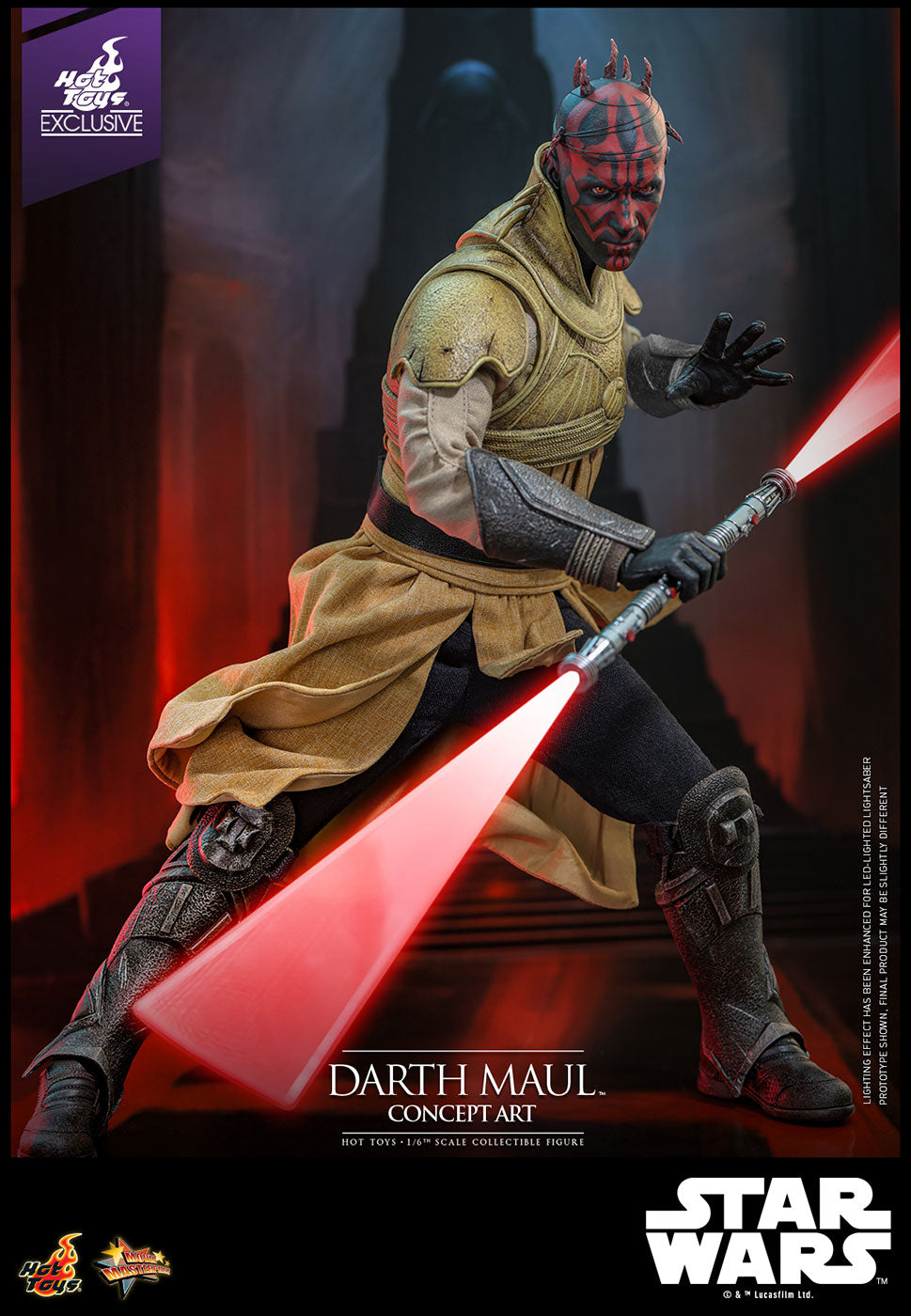 Star Wars Episode I The Phantom Menace - Darth Maul (Concept Art) 1/6 Scale Figure