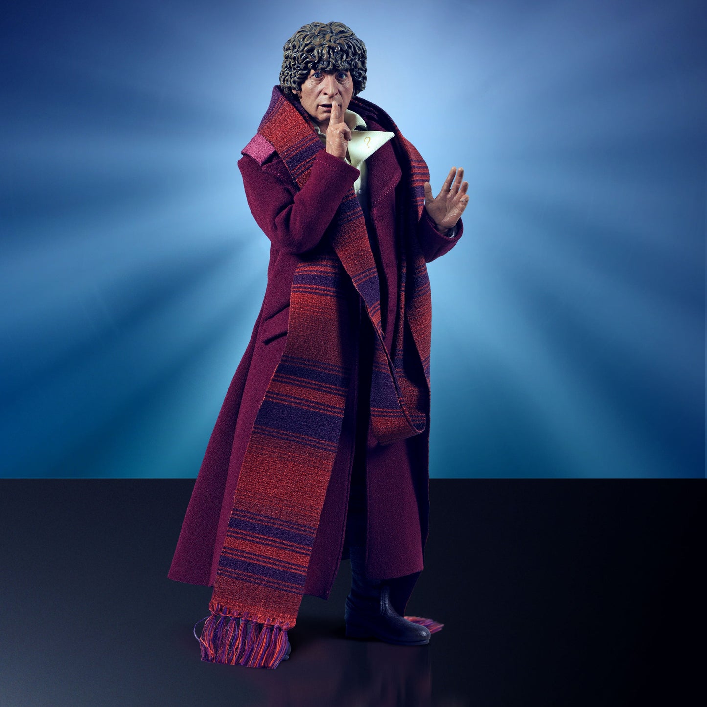 SIGNED Fourth Doctor One Sixth Scale Collector Figure