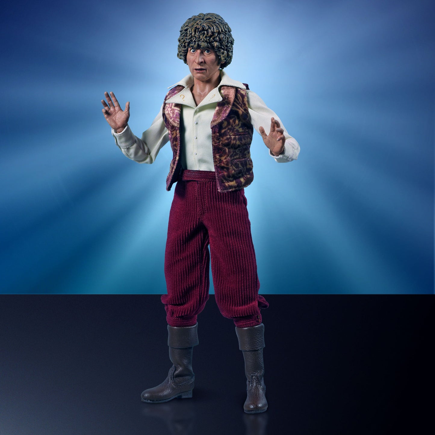 SIGNED Fourth Doctor One Sixth Scale Collector Figure