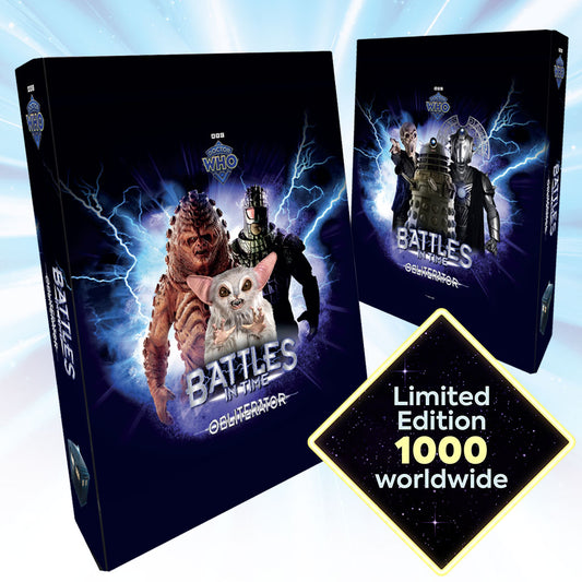 Doctor Who Battles in Time: Obliterator 2026 Limited Edition Binder