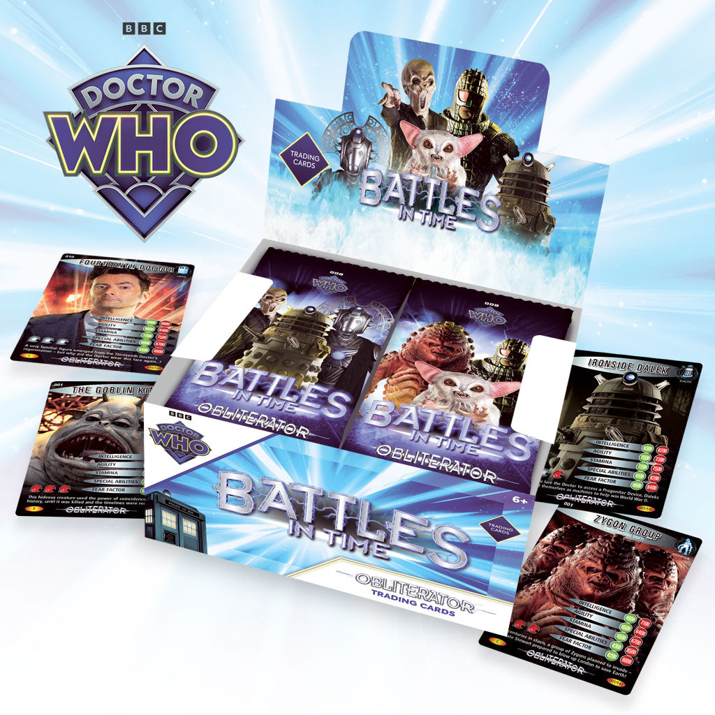 Doctor Who Battles in Time: Obliterator 2026 Limited Edition Sealed Box