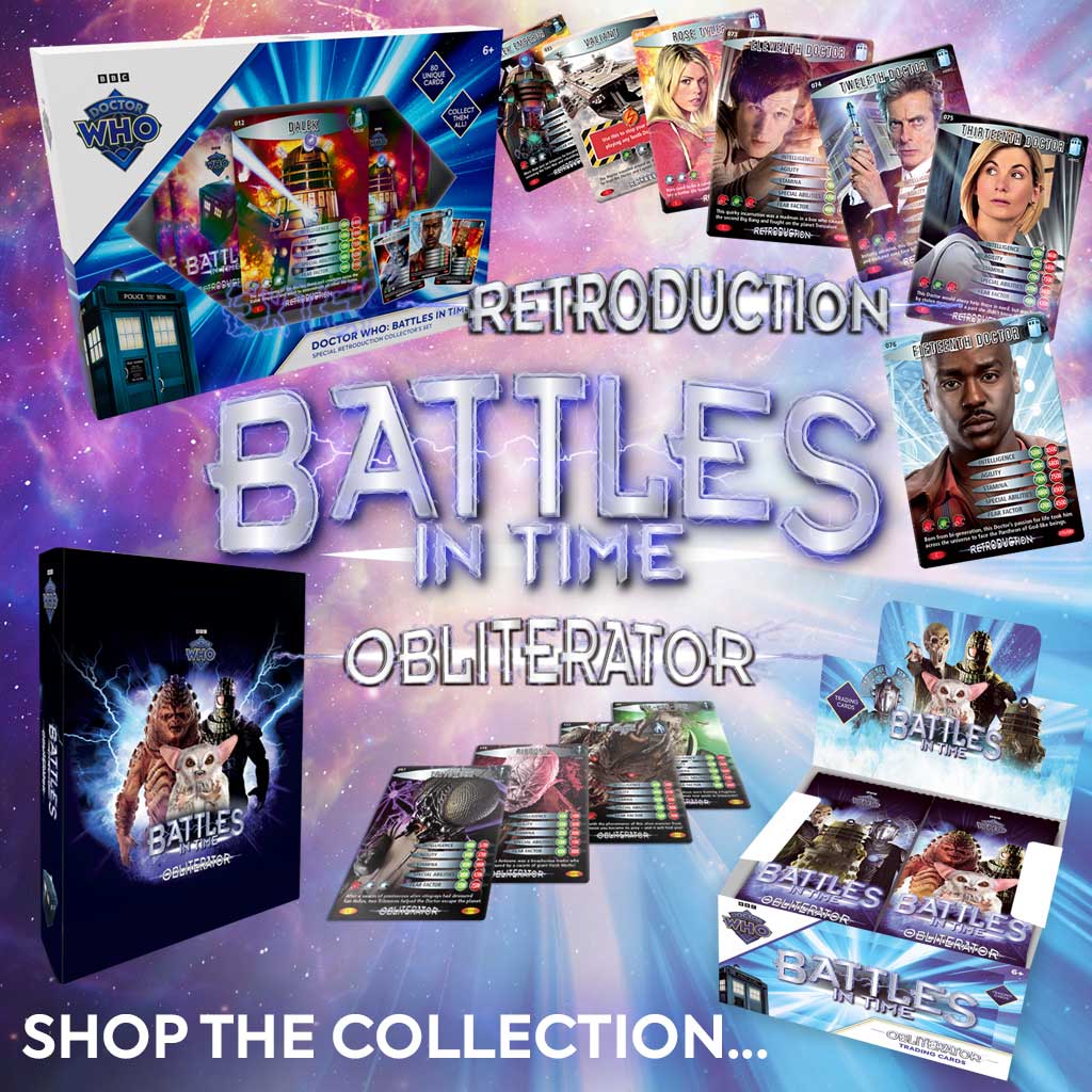 Doctor Who Battles in Time: Obliterator 2026 Limited Edition Sealed Box
