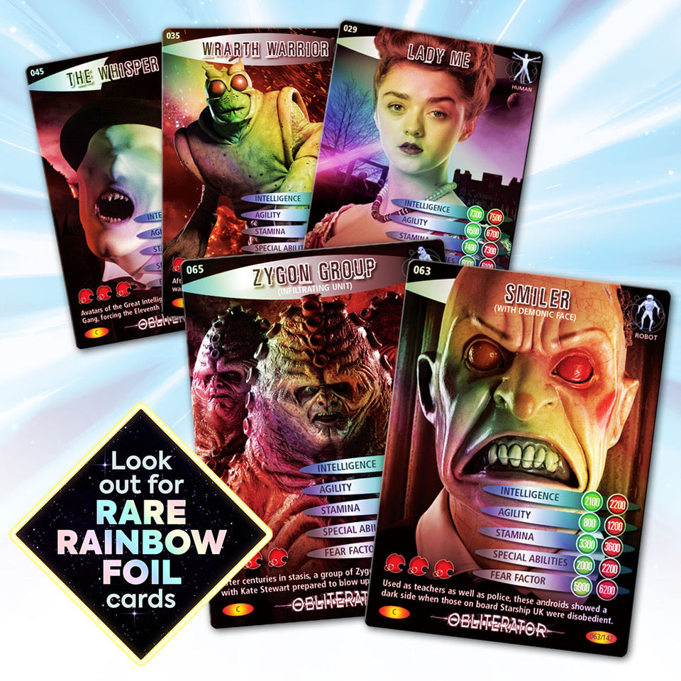 Doctor Who Battles in Time: Obliterator Set of Five Limited Edition Packs