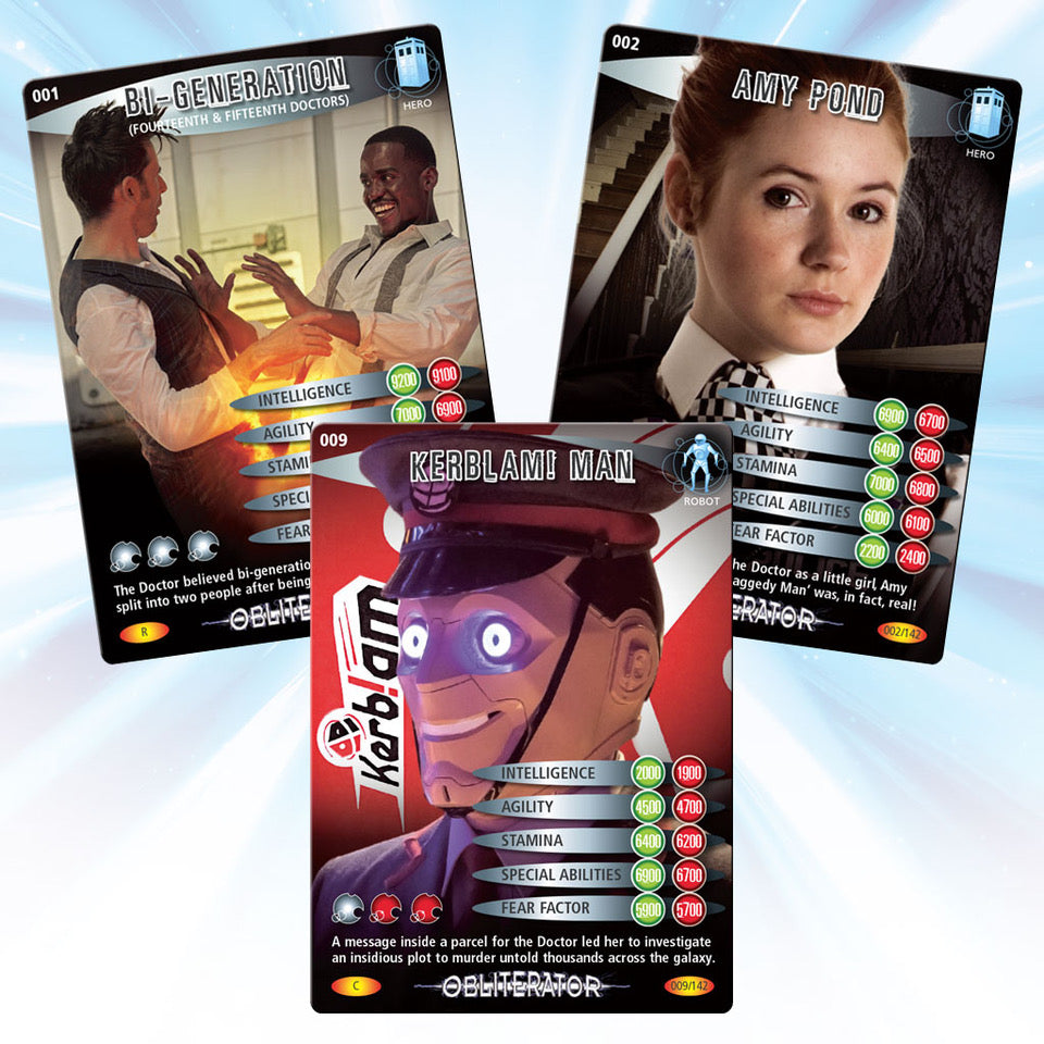Doctor Who Battles in Time: Obliterator Set of Five Limited Edition Packs