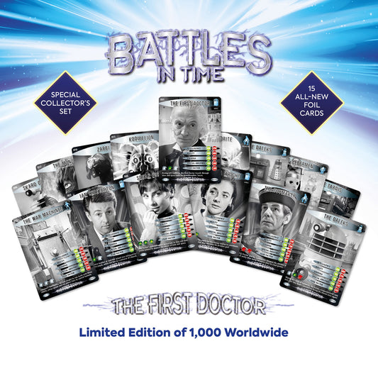 Battles in Time The First Doctor Limited Edition Collector's set