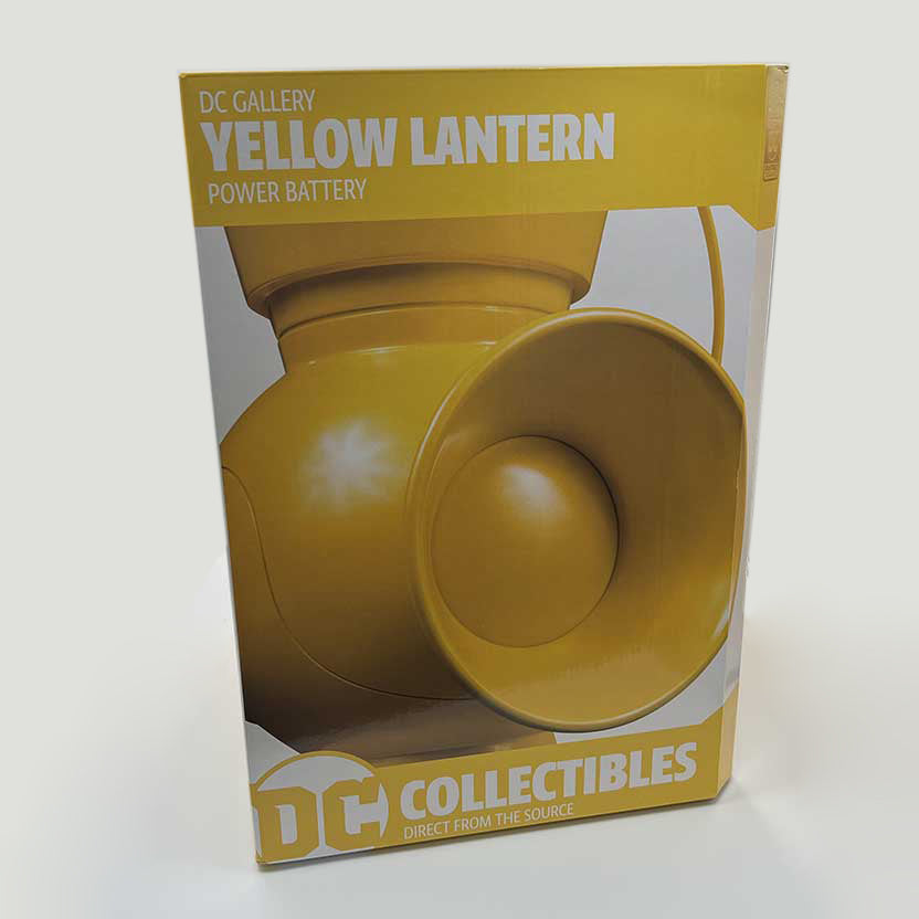 DC-Statue-Yellow Lantern 1:1 Power Battery Prop w/Ring