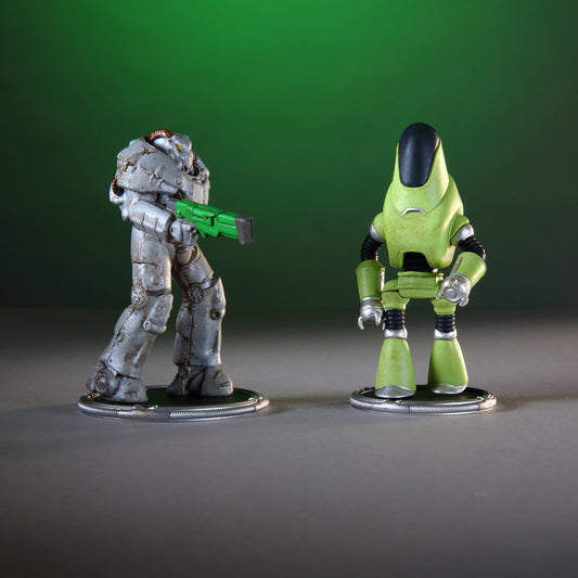 Fallout X01 and Protectron Mini Figure Set