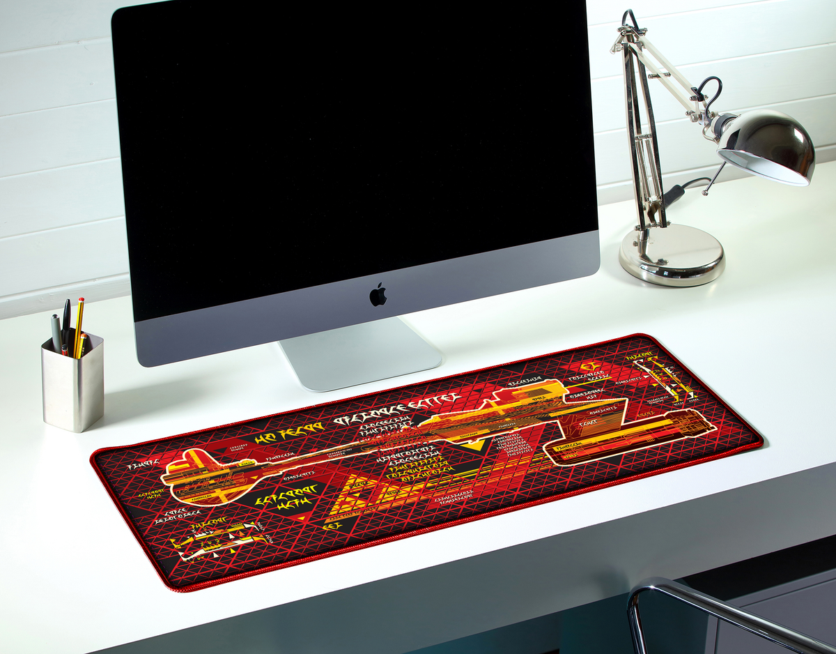 Star Trek Desk Mat: Klingon K’t’inga-class Battlecruiser