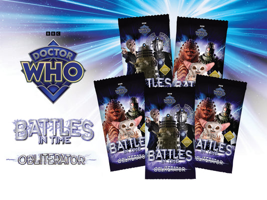 Doctor Who Battles in Time: Obliterator Set of Five Limited Edition Packs