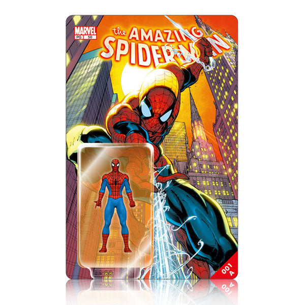 Hot Toys Pocket Cover Marvel #001 Spider-Man (Cover A) Collectible Figure