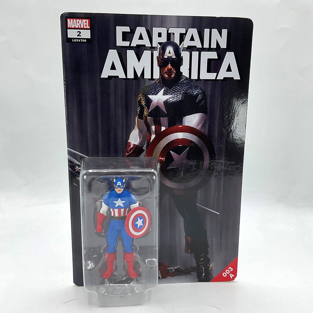 Hot Toys Pocket Cover Marvel #003 Captain America (Cover A) Collectible Figure