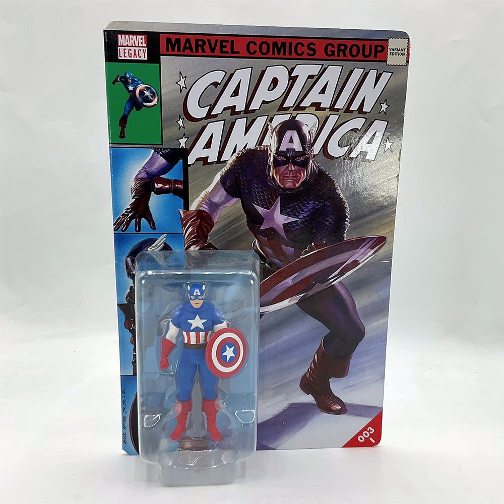 Hot Toys Pocket Cover Marvel #003 Captain America (Cover I) Collectible Figure
