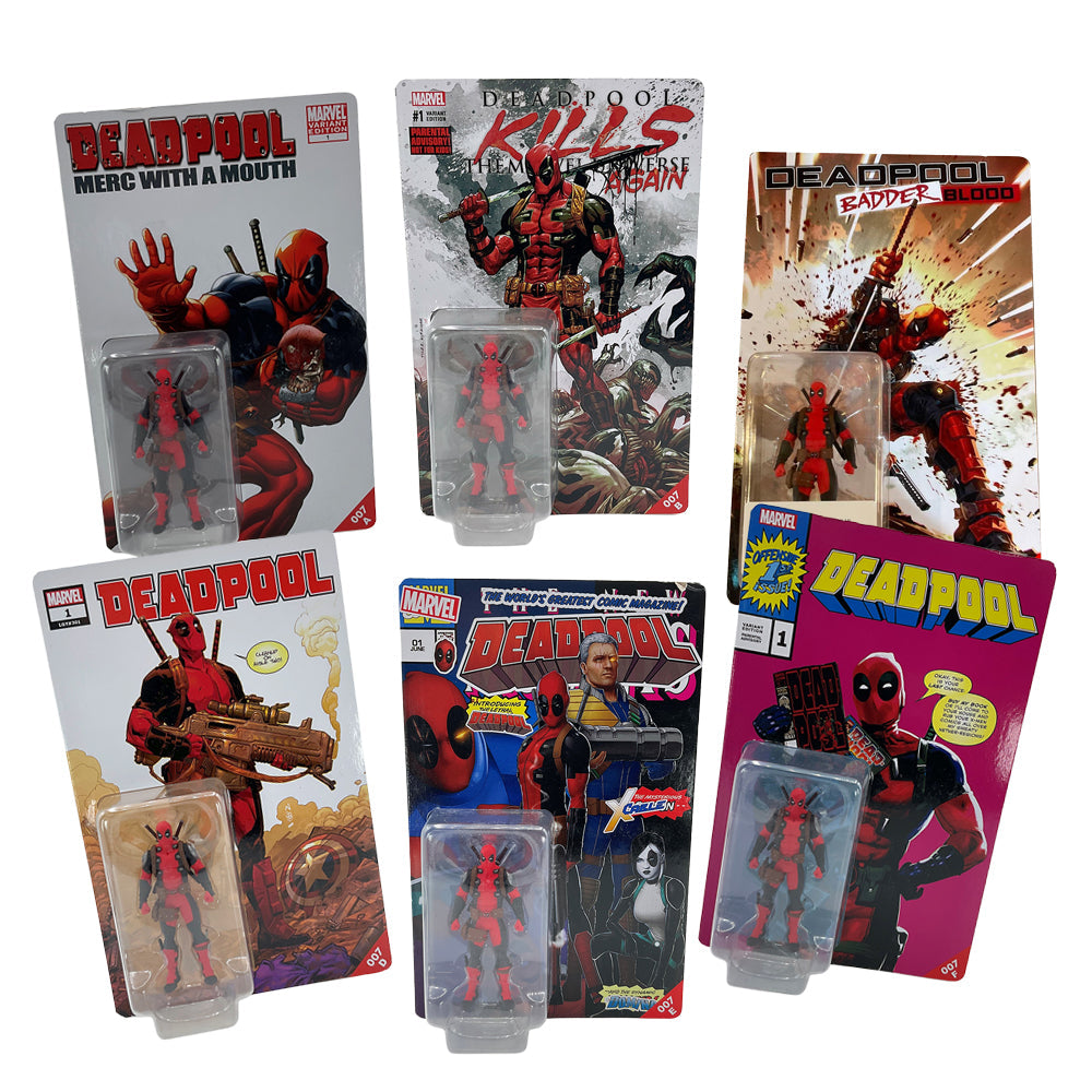 Hot Toys Pocket Cover Marvel #007 Deadpool Assortment (Display Box)