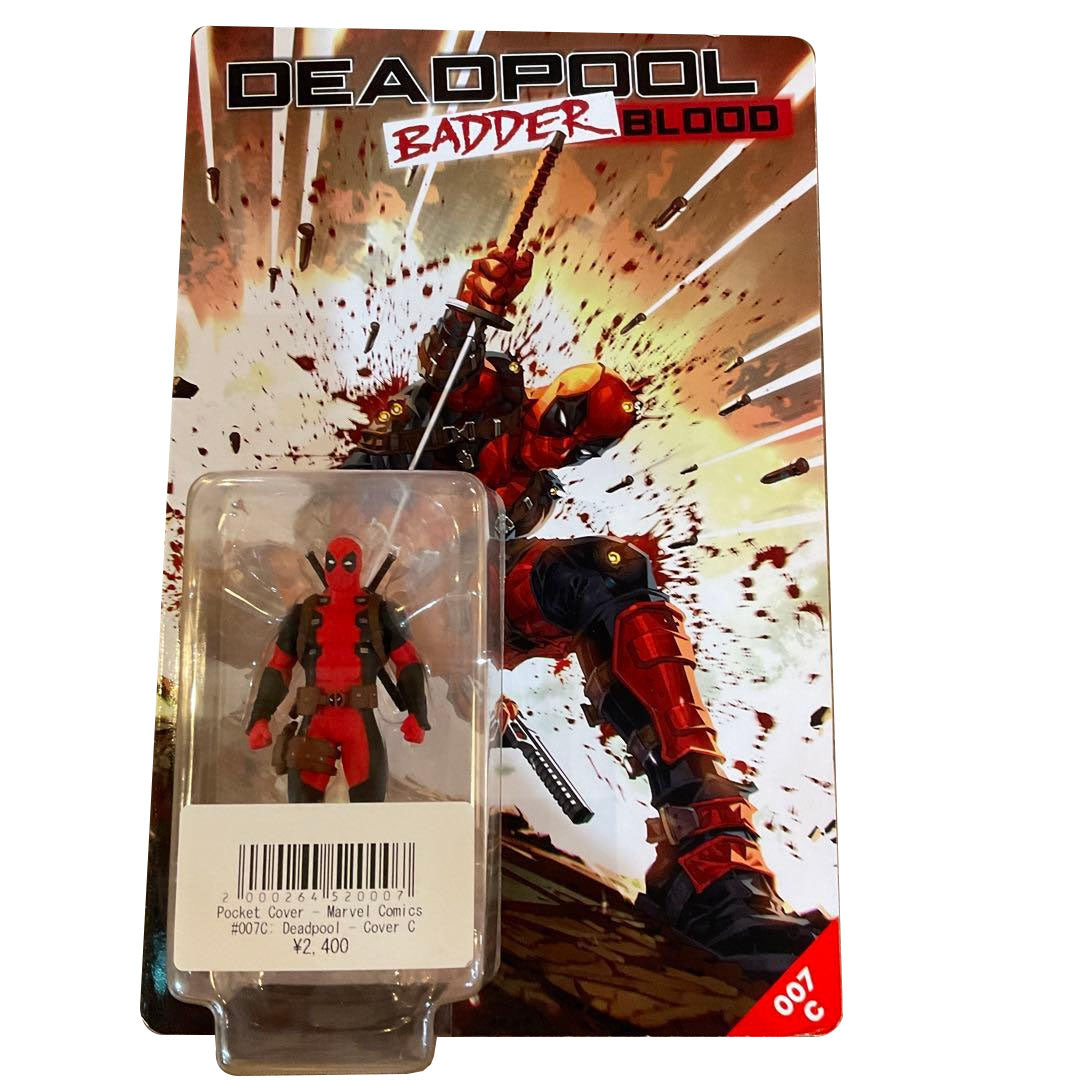 Hot Toys Pocket Cover Marvel #007 Deadpool (Cover C) Collectible Figure