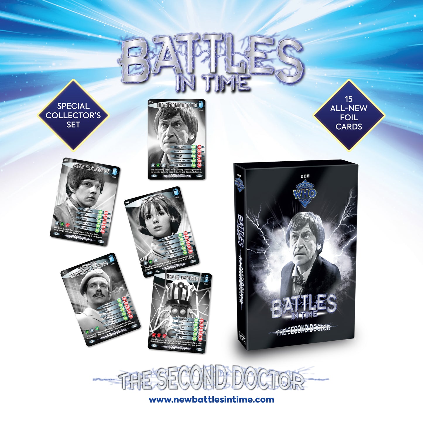 Battles in Time The Second Doctor Limited Edition Collector's Set