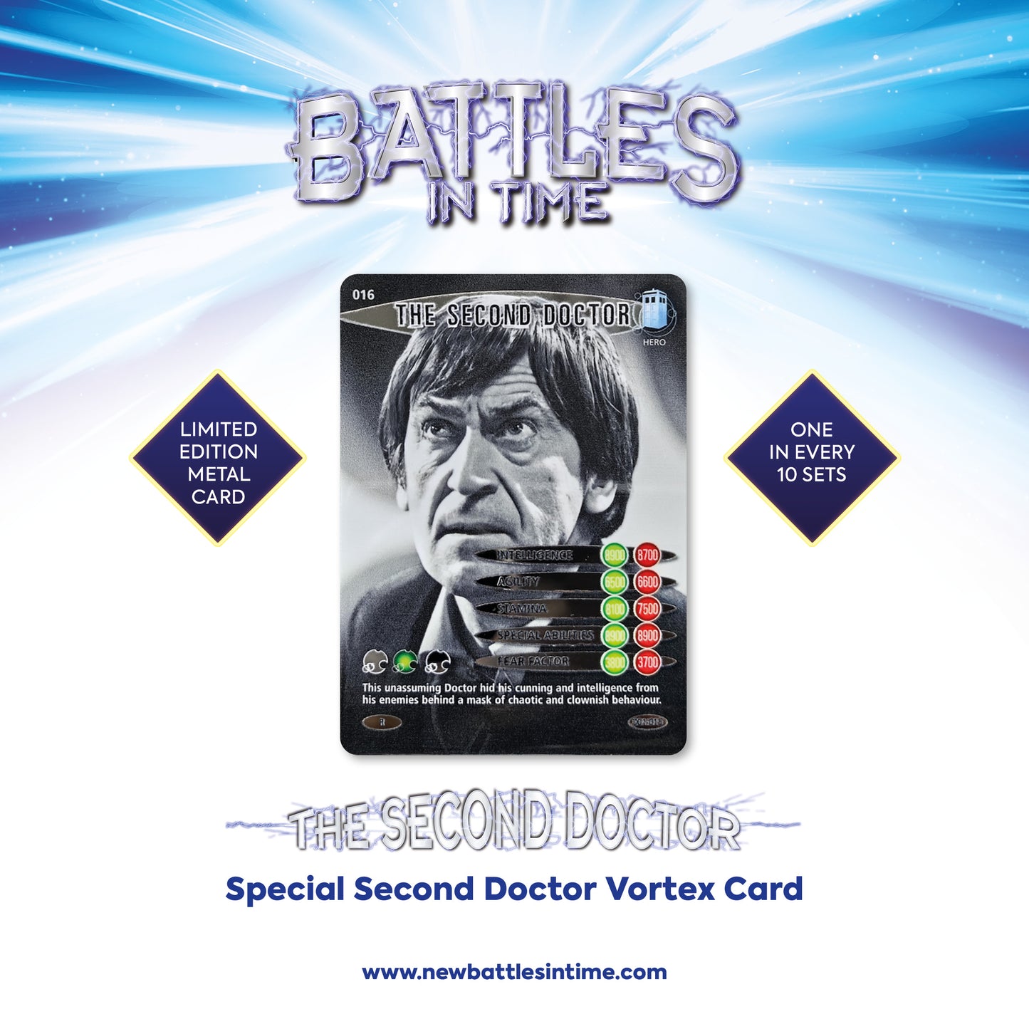 Battles in Time The Second Doctor Limited Edition Collector's Set