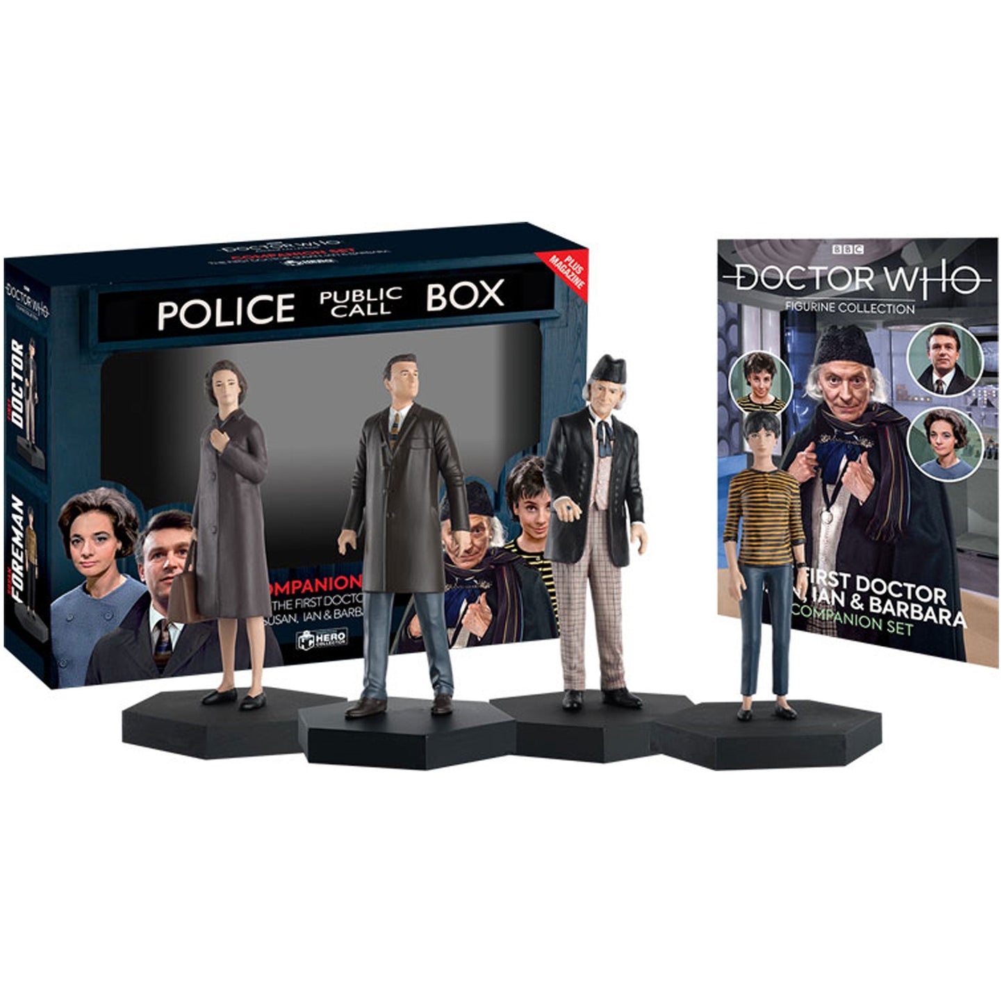 Doctor Who Companions Set: Susan, Ian, Barbara and the First Doctor