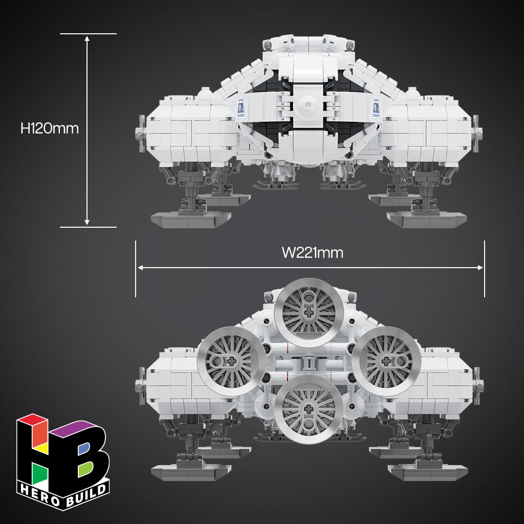 HeroBuild Eagle Transporter (Space 1999)
