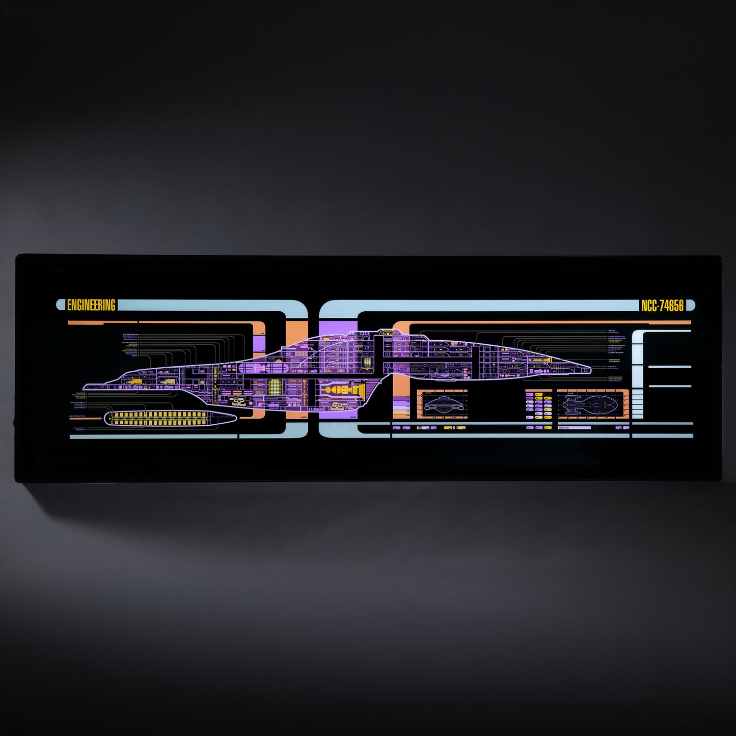 Voyager MSD Okudagram Light Up Panel