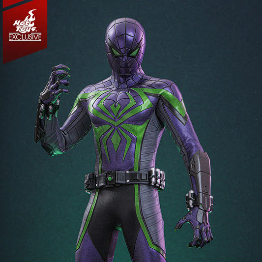 Marvel Spider-Man 2 - Miles Morales (Purple Reign Suit) Video Game Masterpiece - 1/6 Scale Fully Poseable Figure
