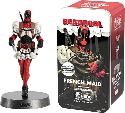 Marvel Comics Heavyweights French Maid Deadpool Hero Collector Figure